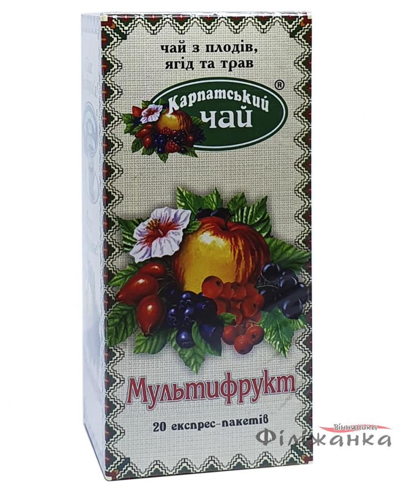 Карпатський чай Мультифрукт в пакетиках 20 шт х 2 г (971)