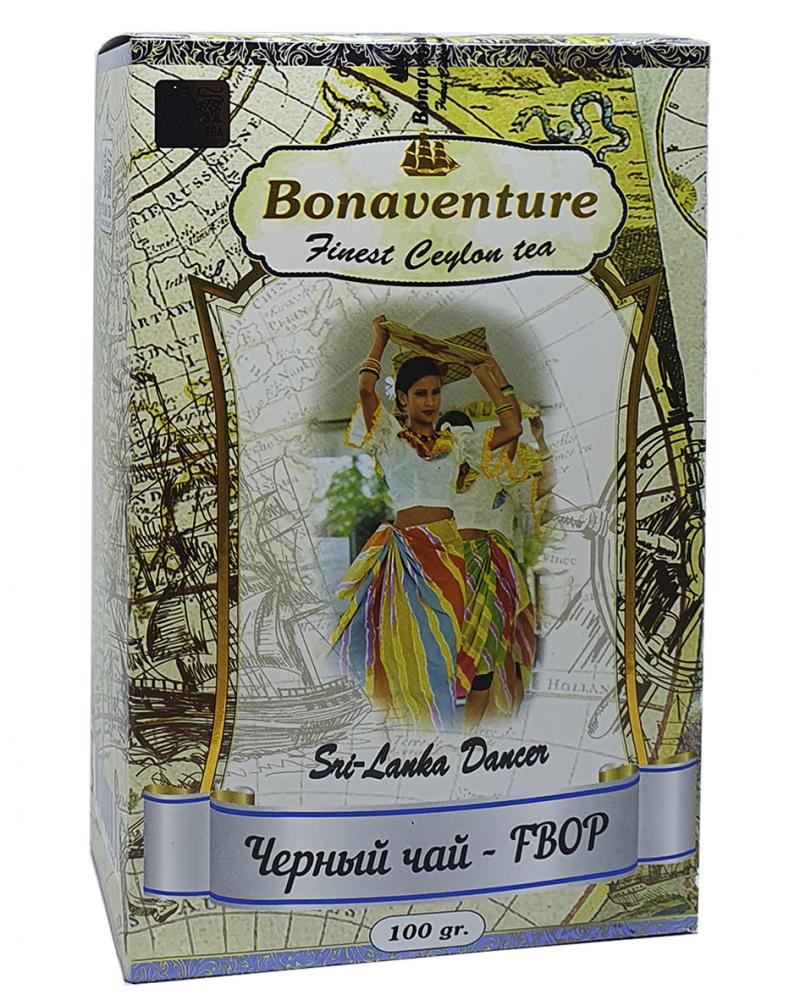 Чай Bonaventure Sri-Lanka Dancer черный FBOP 100 г (1744)