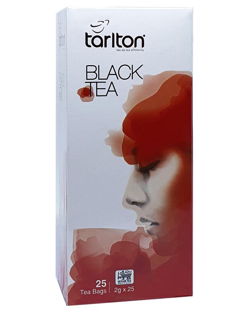 Чай Tarlton черный Black Tea в пакетиках 25 шт х 2 г(52473)