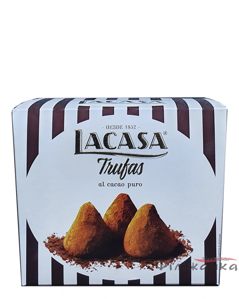 Цукерки трюфель Lacasa Trufas al caco puro 150 г (55339)