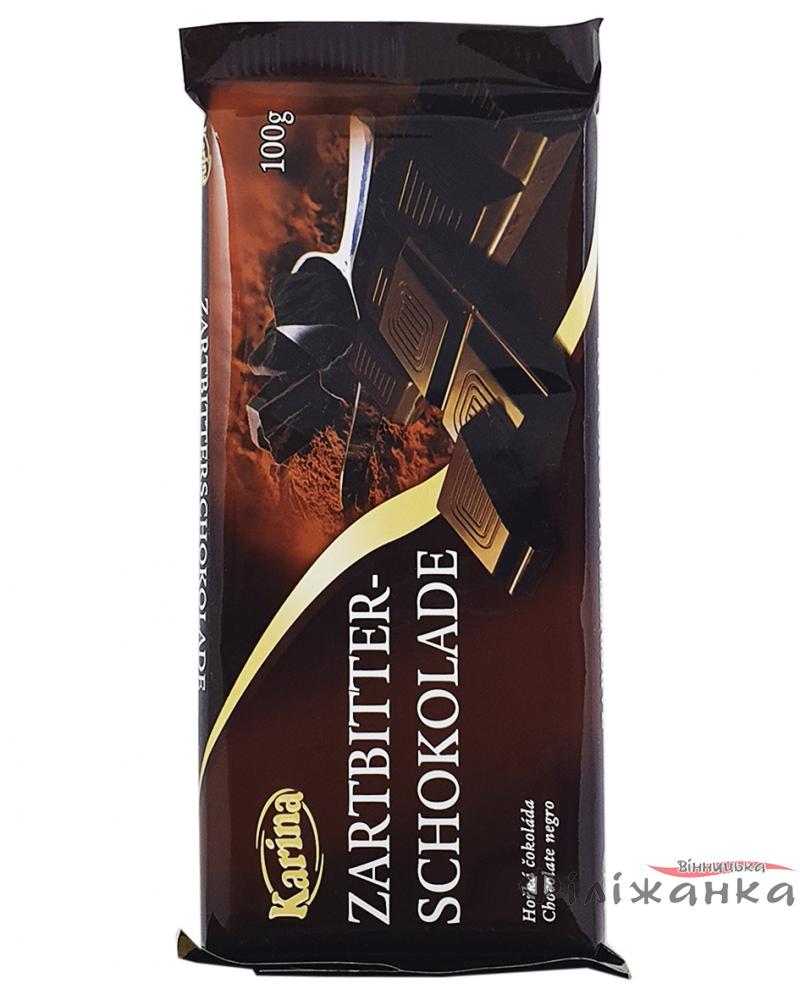 Шоколад Karina Zartbitter-Scokolade Черный шоколад 50% какао 100 г (55365)