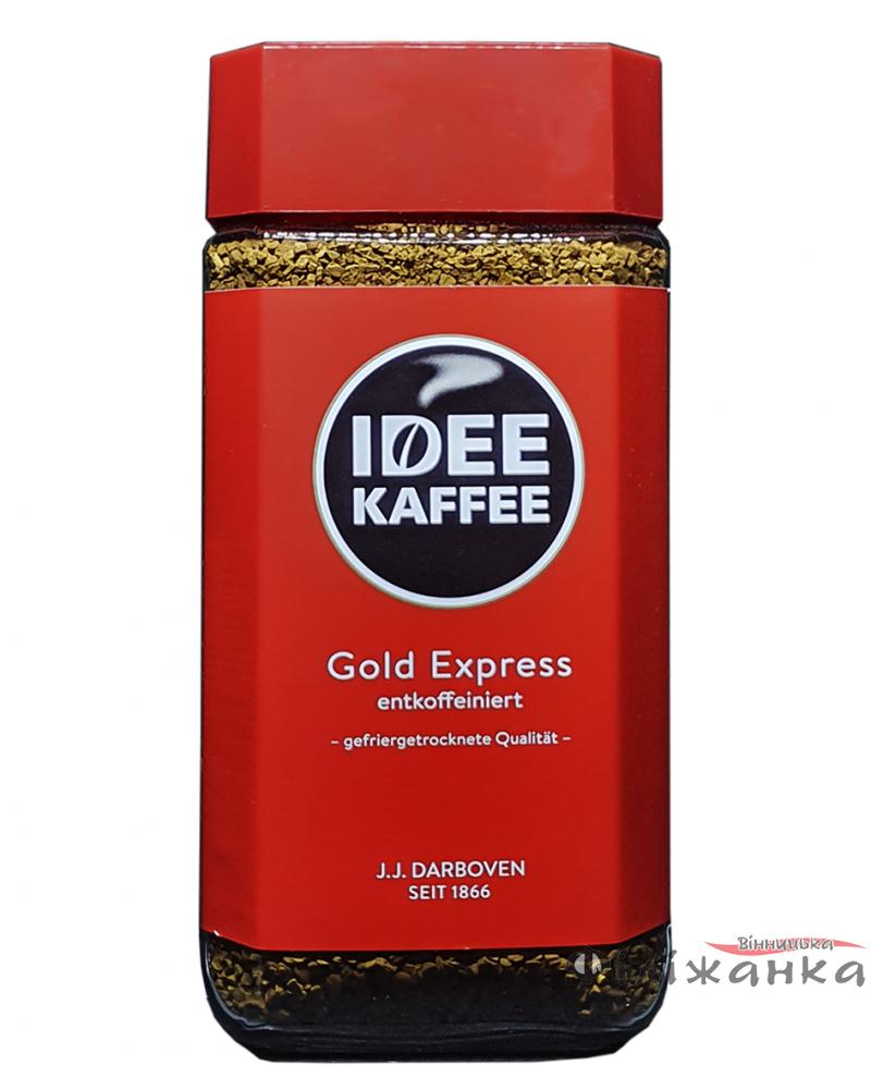 Кава Idee Caffe Entkoffeiniert розчинна без кофеїну 200 г в скляній банці J.J.Darboven (55589)