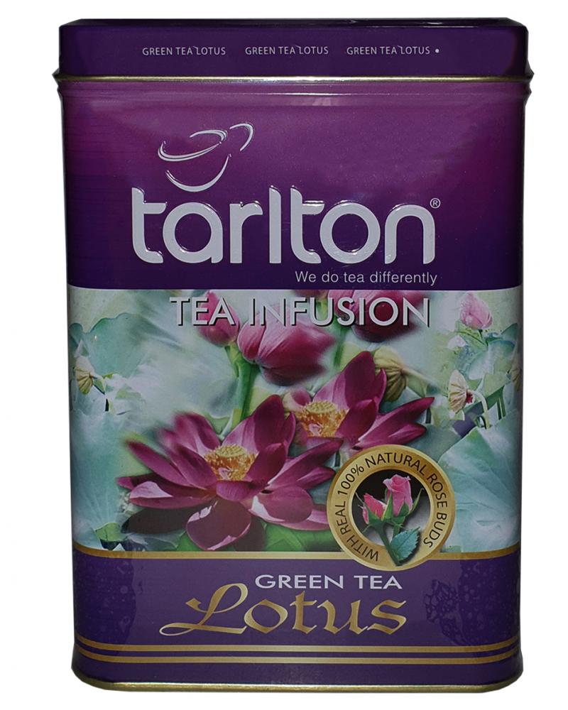Чай зеленый с лотосом Tarlton Green Tea Lotus 250 г  (52698)