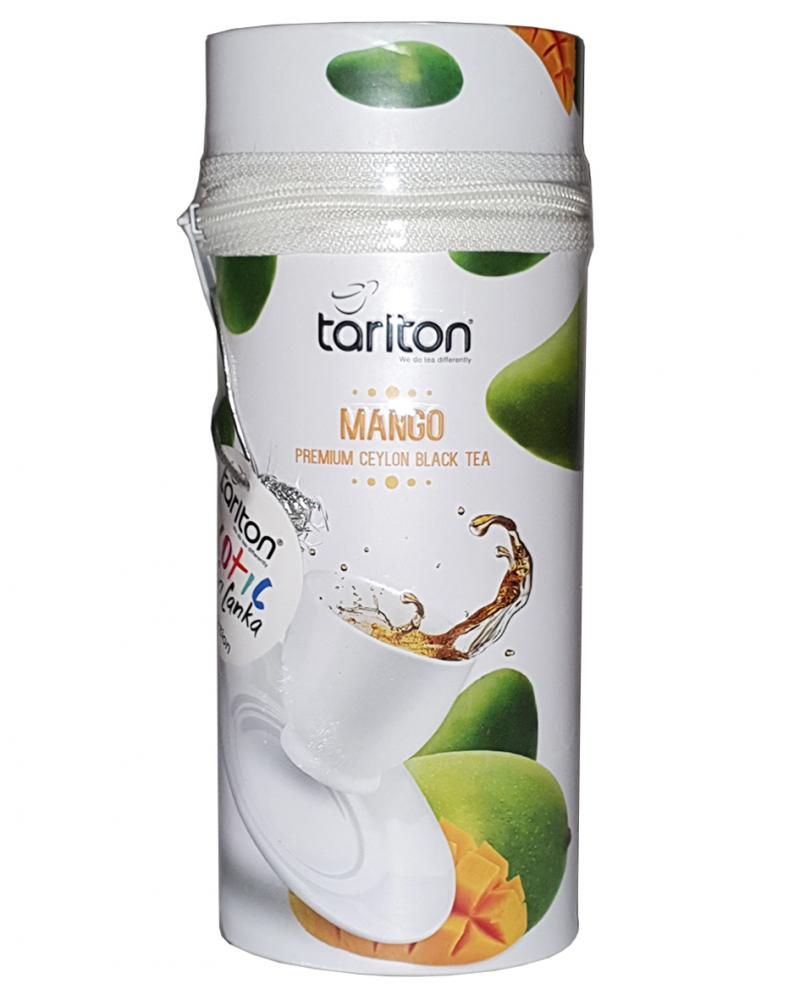 Чай Tarlton чорнийй листовий  Манго 75г  (54079)