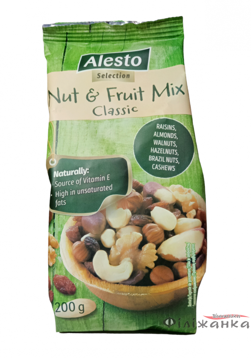 Мікс горіхів Alesto Nut & Fruit Mix Classic 200 г (58225)