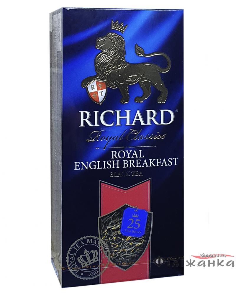 Чай Richard English Breakfast чорний в пакетиках 25 шт х 2 г (1022)