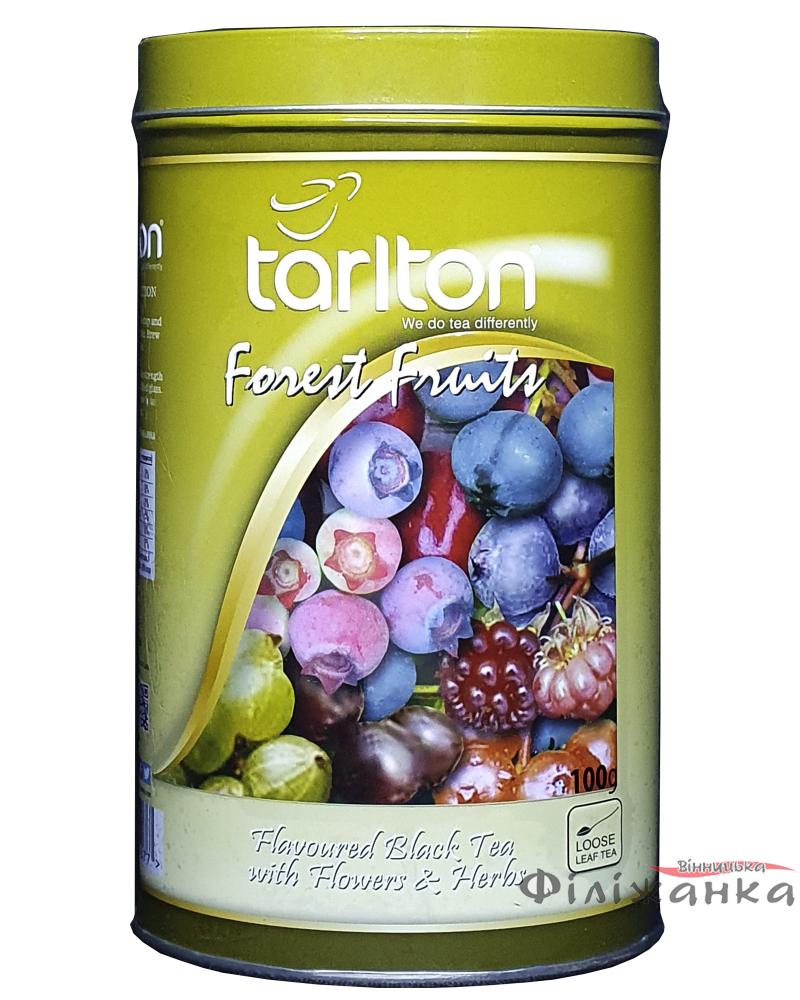 Чай Tartlon чорний Лісові ягоди  ж/б 100 г  (54320)