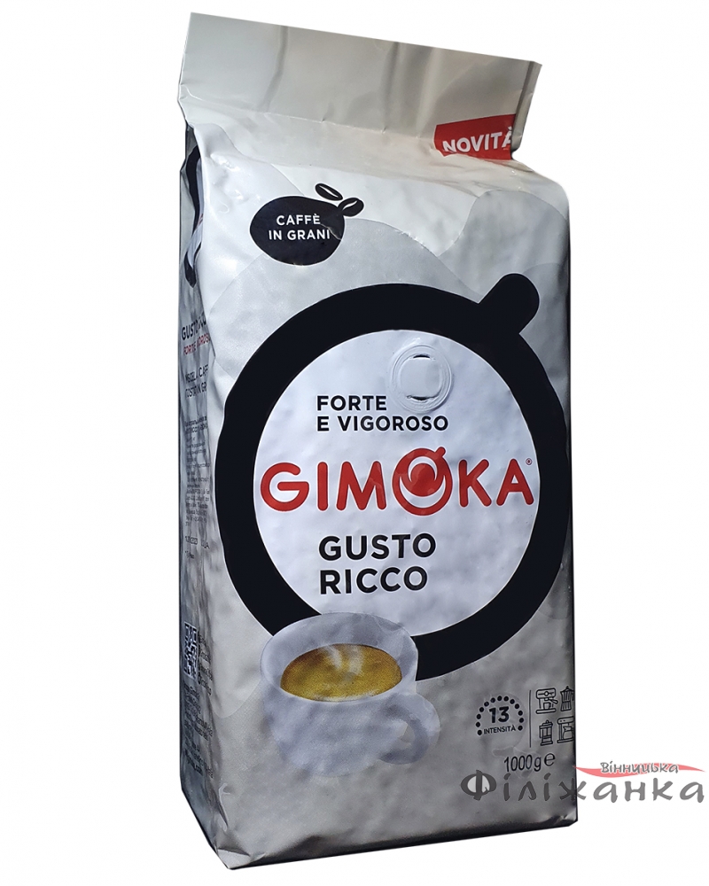 Кофе Gimoka Gusto Ricco зерно 1 кг (54574)