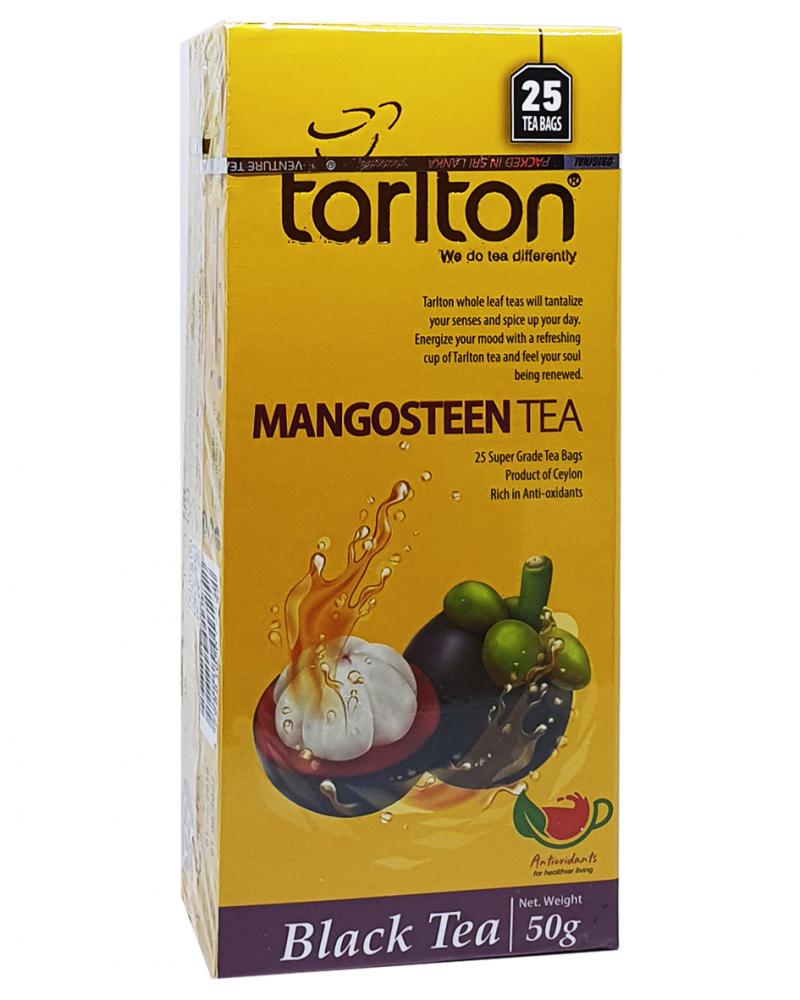 Чай Tarlton черный  Мангустин 25 шт х 2 г (54522)