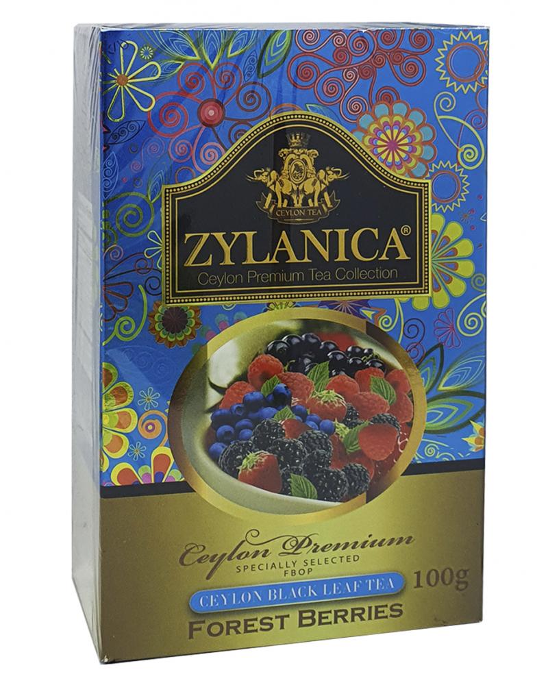 Чай черный с ароматом лесных ягод Zylanica Forest Berries 100 г (51926)