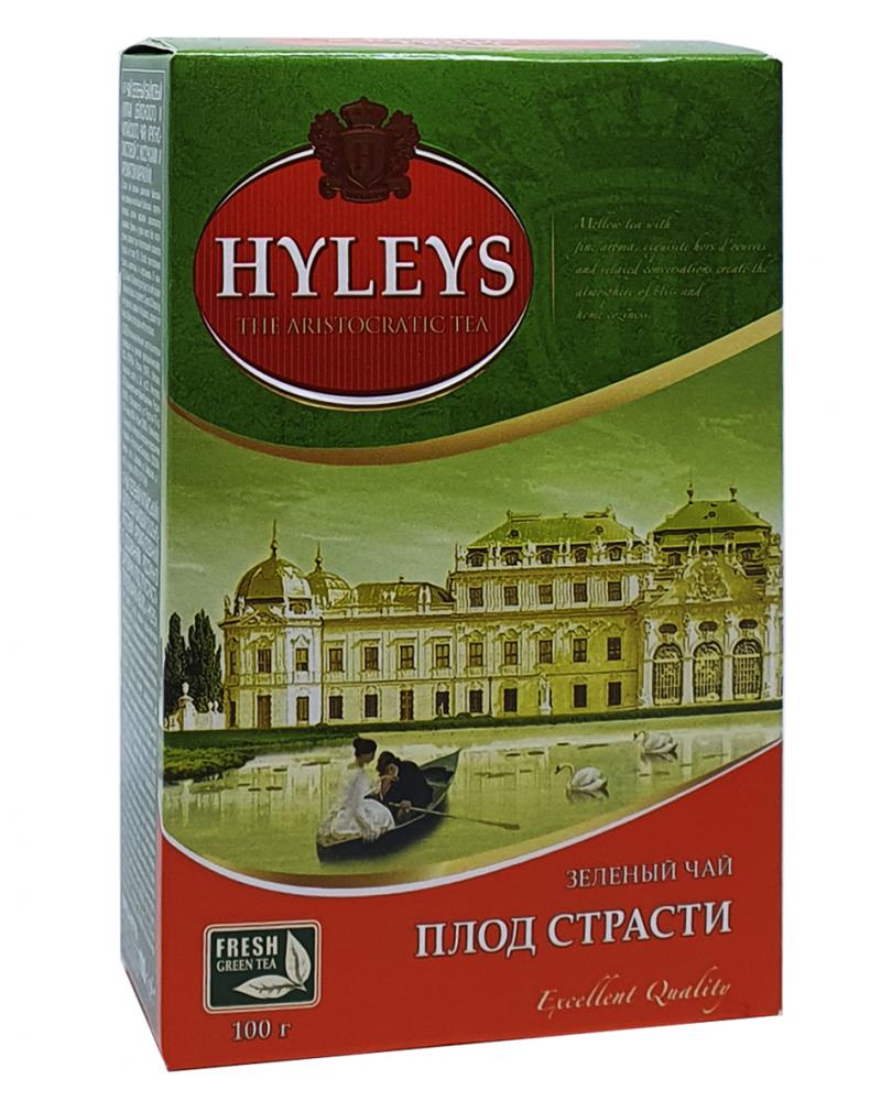Чай Hyleys Плід пристрасті зелений з маракуйєю 100 г (653)