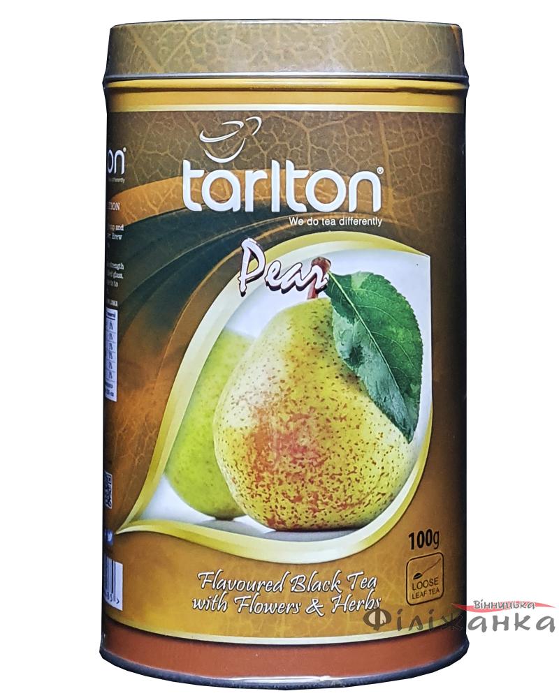 Чай Tarlton черный Груша  Black Tea Pear ж/б 100 г (54324)