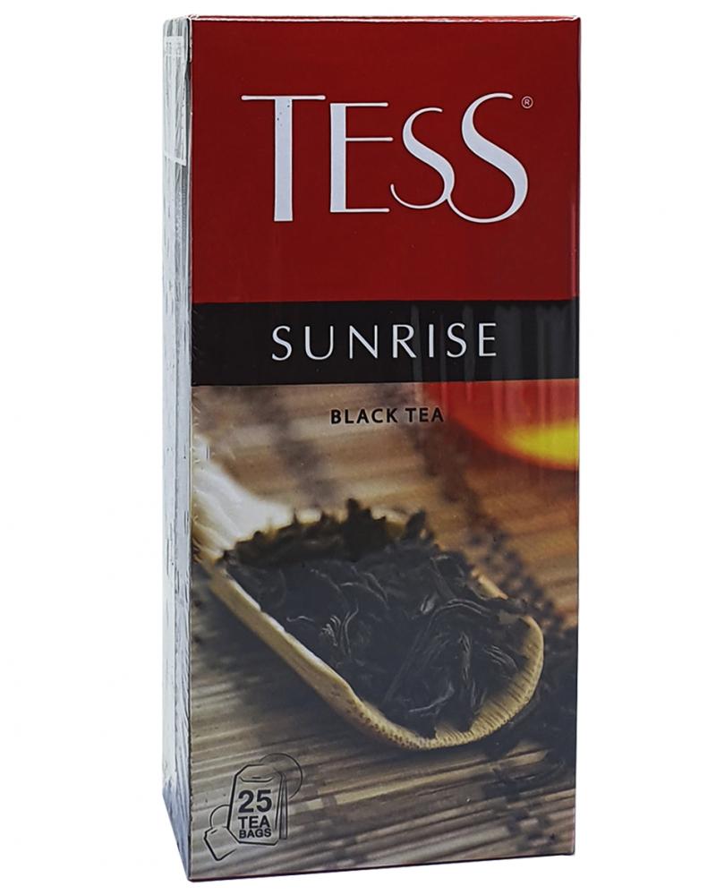 Чай Tess Sunrise чорний в пакетиках 25 х 1,8 г (727)