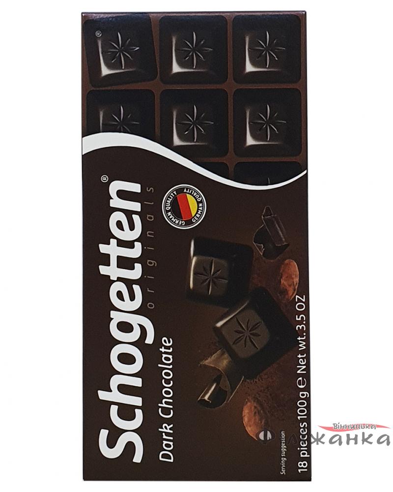 Шоколад Schogetten Dark Chocolate Черный 100 г (52508)