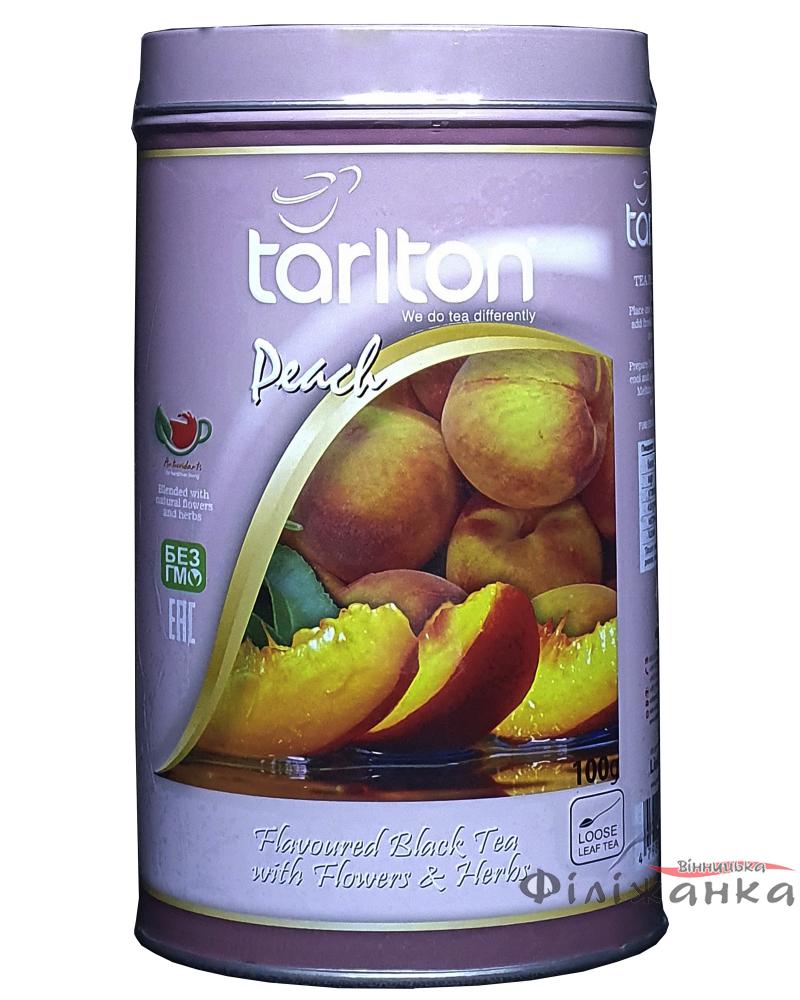 Чай Tarlton Персик Black Tea Peach ж/б 100 г (54323)
