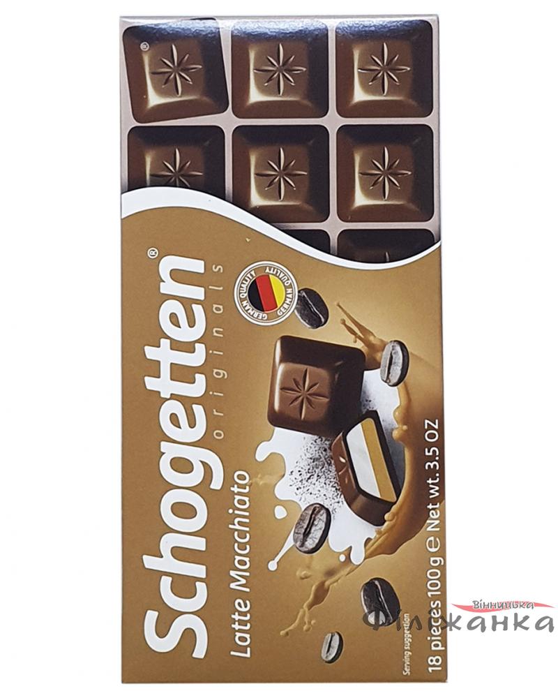 Шоколад Schogetten Latte Macchiato Молочный с начинкой Латте 100 г (52688)