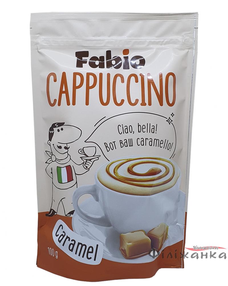 Капучино Fabio Cappuccino Caramel со вкусом карамеля 100 г (55179)