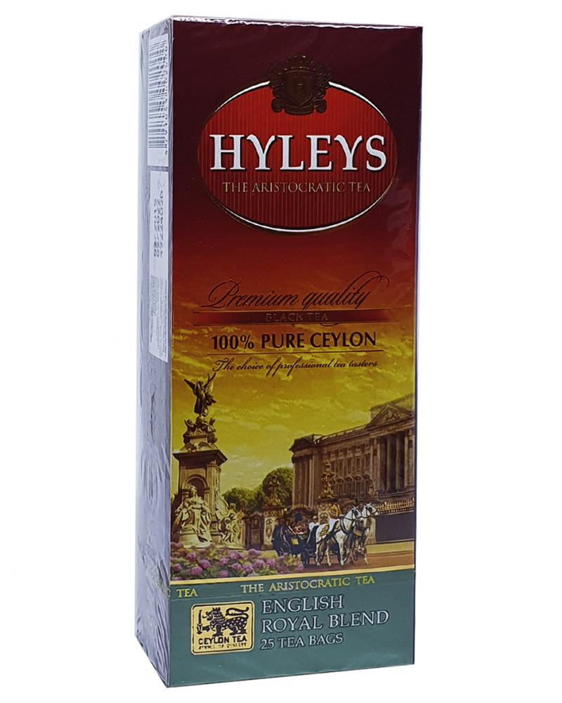 Чай Hyleys Английский королевский купаж черный в пакетиках 25 шт х 2 г (652)