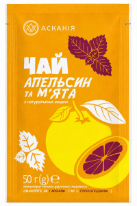 Чай Ascania концентрированный Апельсин и Мята с натуральным медом 12 шт/уп (60955)