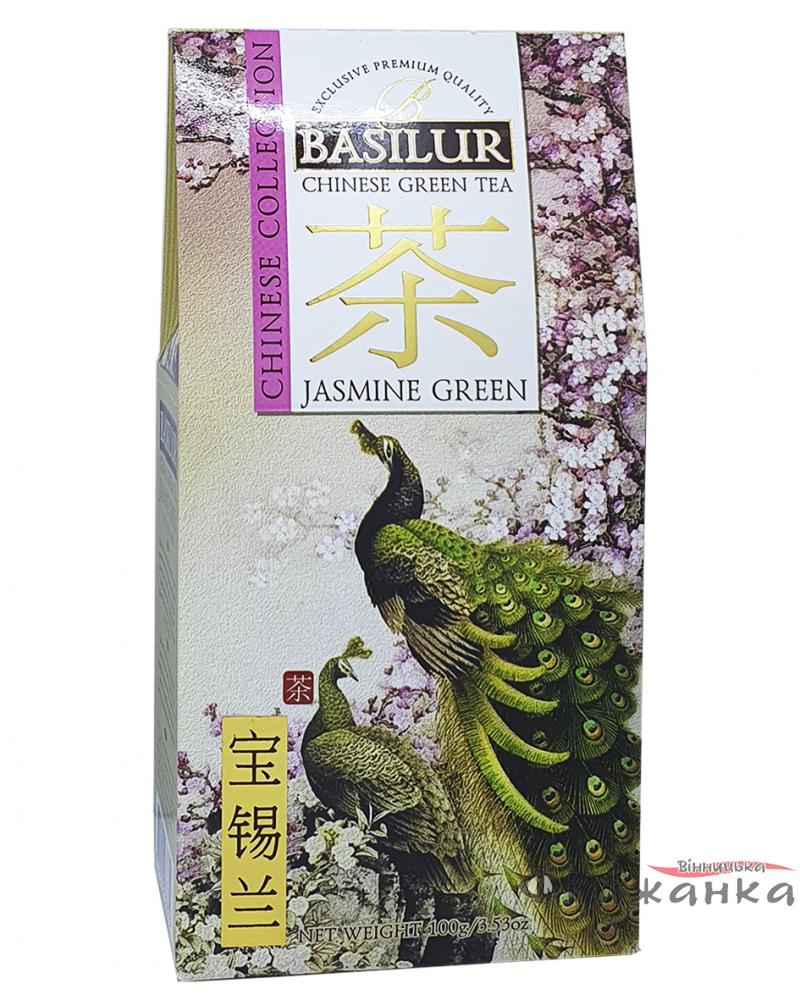 Чай Basilur зелений Китайскай Chinese "Зелений Жасмін" 100 г (54915)