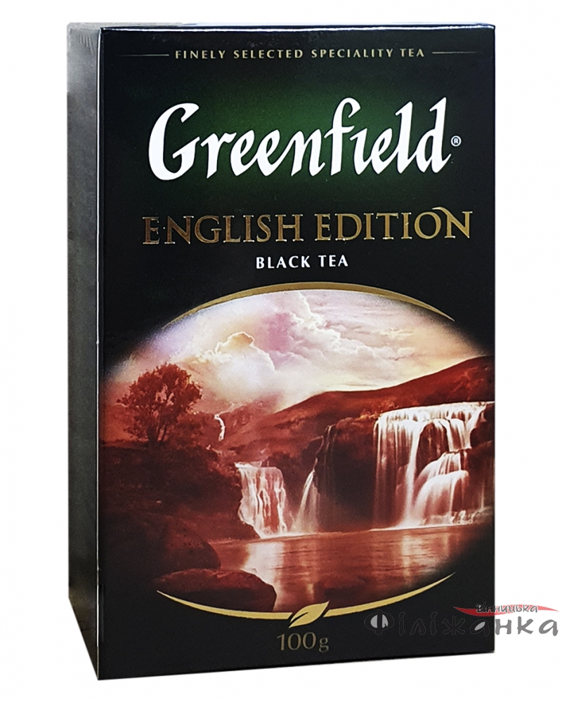 Чай Greenfield English Edition чорний 100 г (53373)