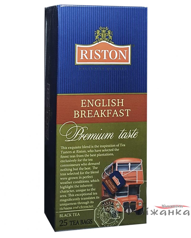 Чай Riston English Breakfast черный 25 шт х 2 г (54154)