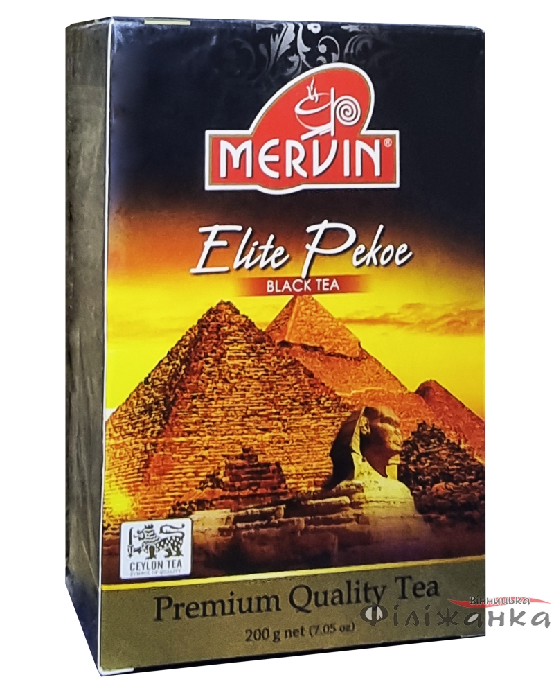 Чай Mervin Elite Pekoe черный среднелистовой 200г (56904)