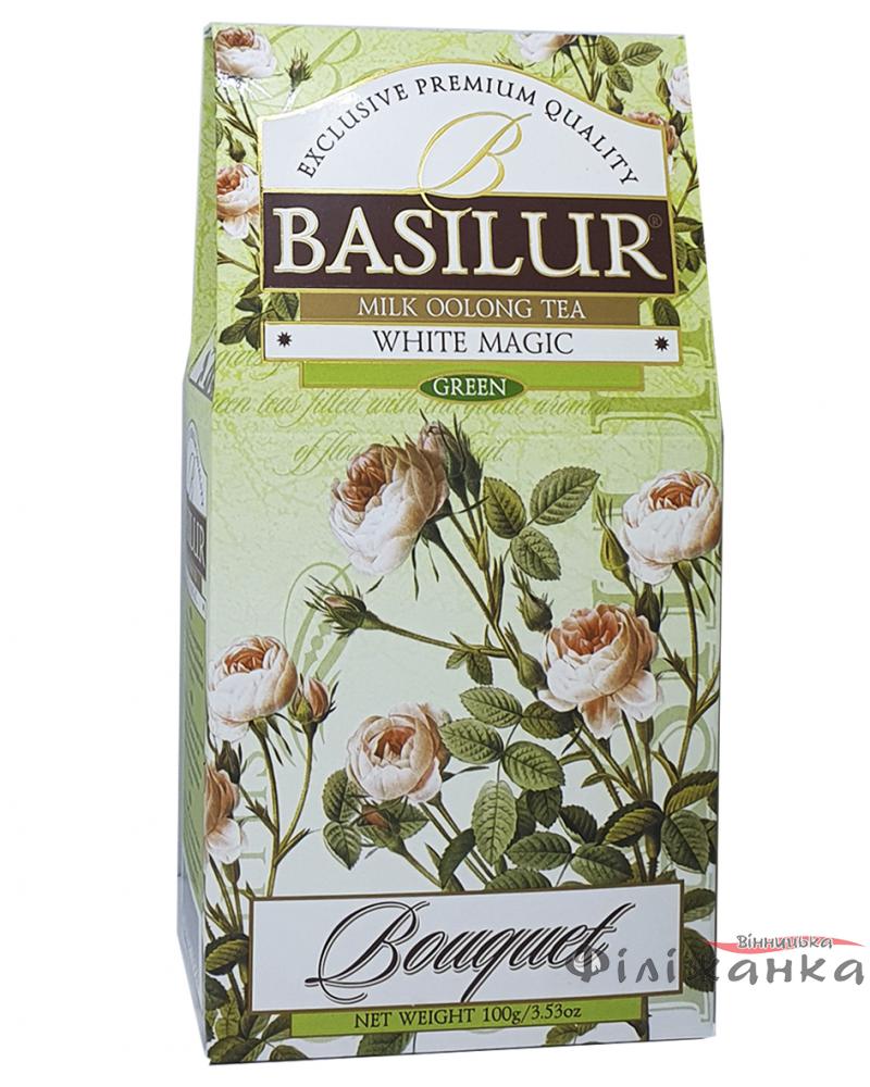 Чай Basilur зелений молочний улун  White Magic 100 г (54902)