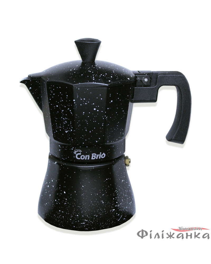 Гейзерная кофеварка Con Brio на 3 чашки (индукция) (55073)