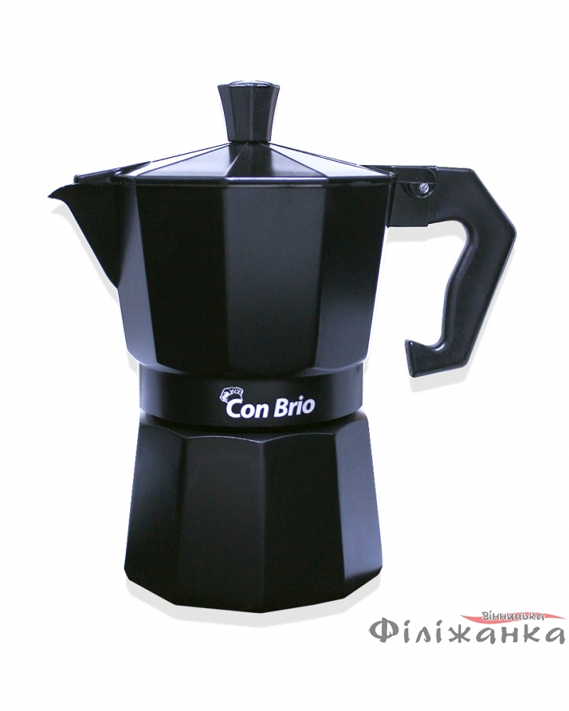Гейзерная кофеварка Con Brio на 3 чашки (55961)