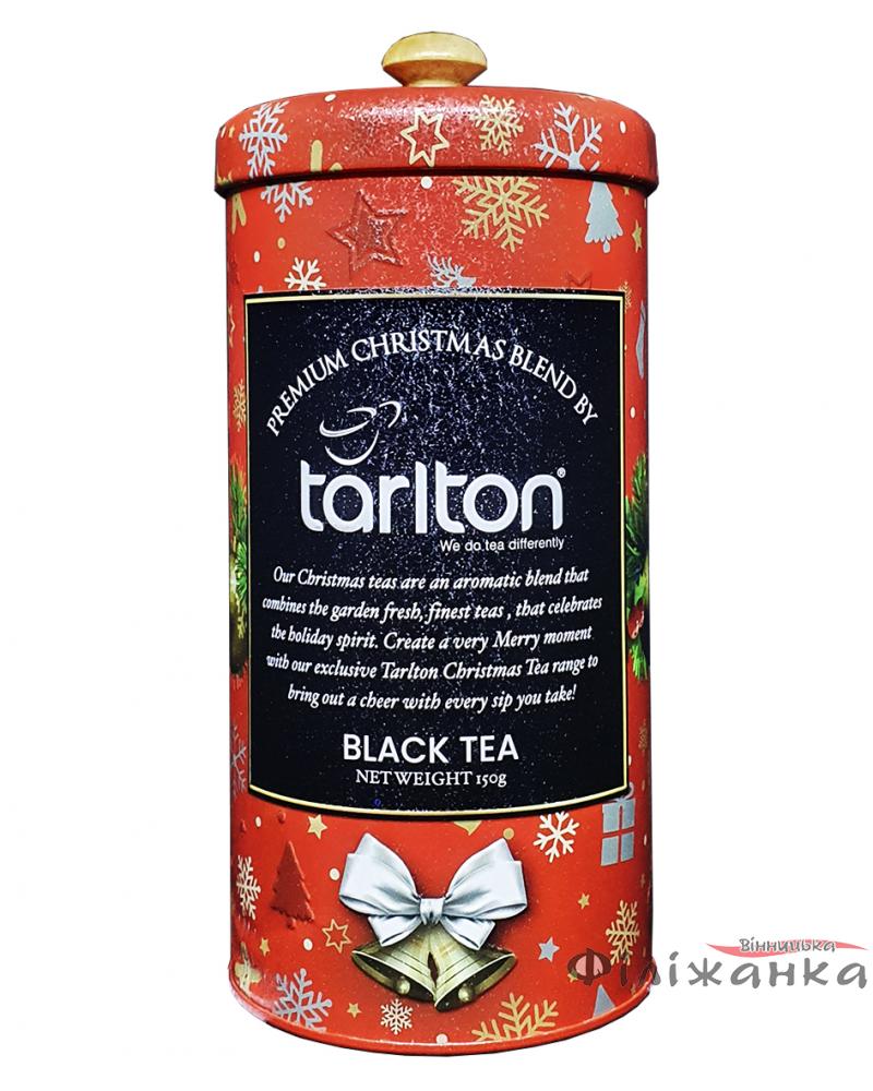 Чай чорний Tarlton Червоний Оксамит з полуницею  150 г (53329)