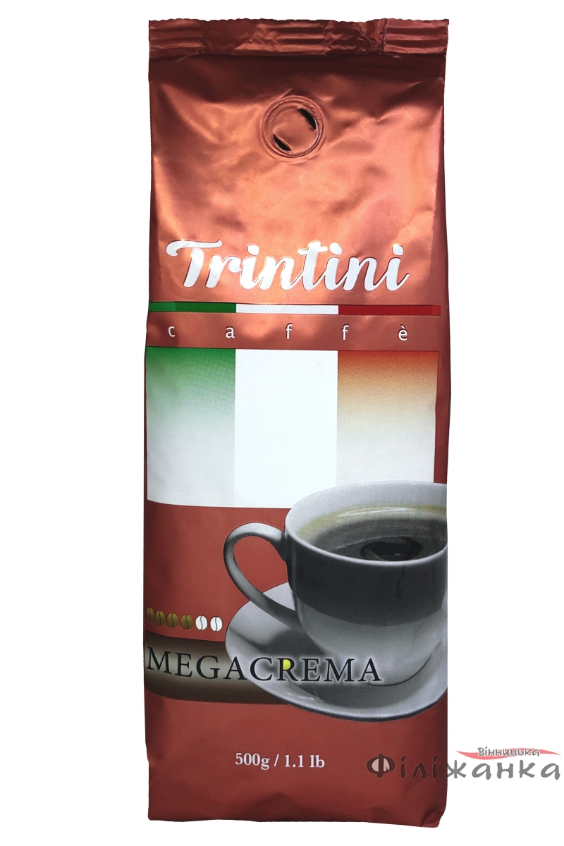 Кава в зернах Trintini Megacrema 500 г (56179)
