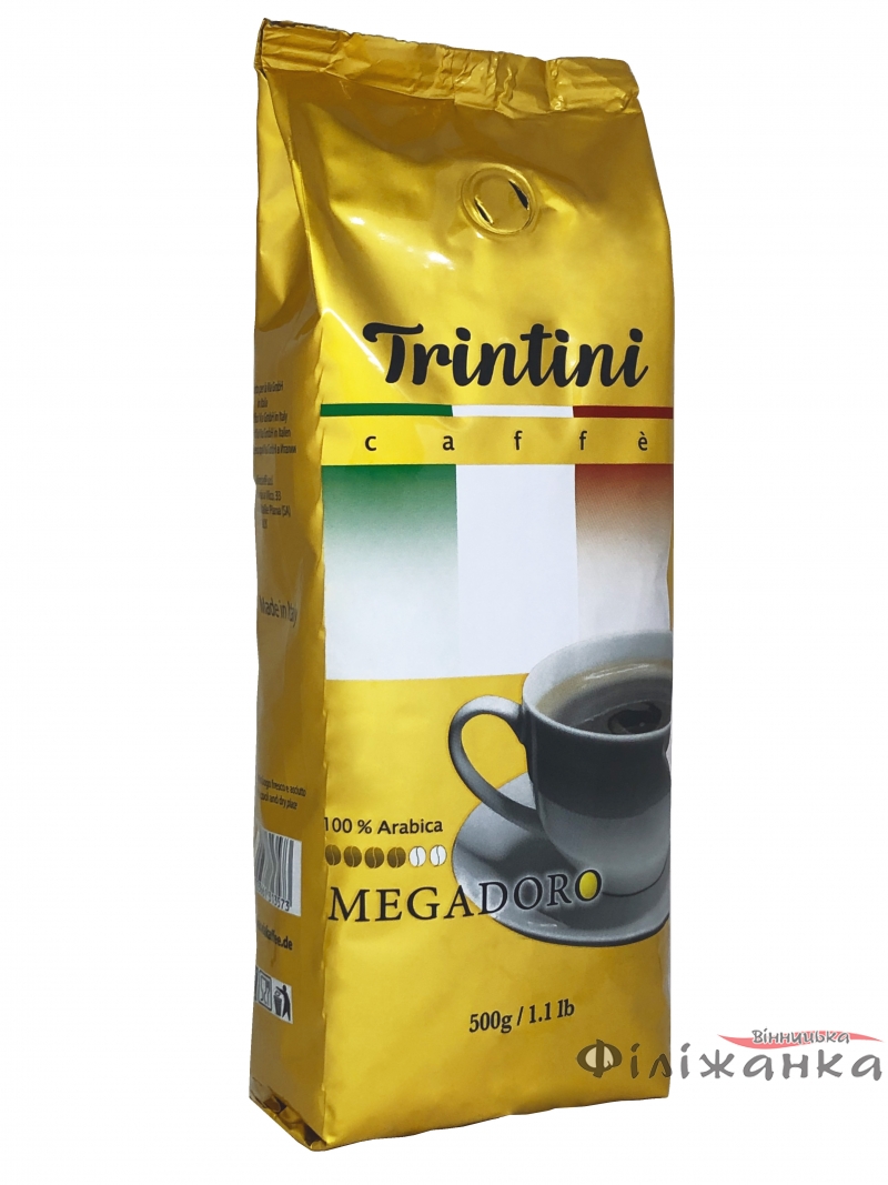 Кава в зернах Trintini Megadoro 500 г (56181)