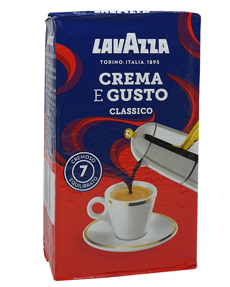 Кофе Lavazza Crema e Gusto молотый 250 г внутренний рынок (55076)