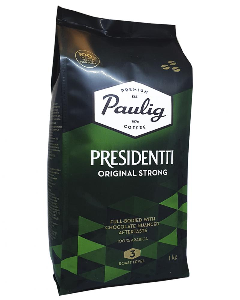 Кофе Paulig Presidentti Original Strong зерно 1 кг (54663)