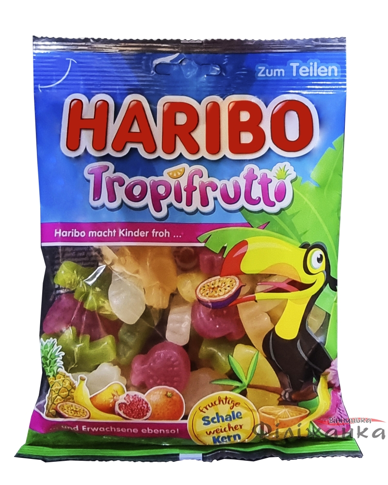 Желейные конфеты Haribo Tropifrutti 200 г (56996)