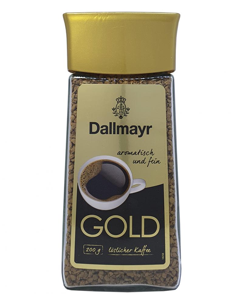 Кофе Dallmayr gold 200 г растворимый в стеклянной банке (1701)