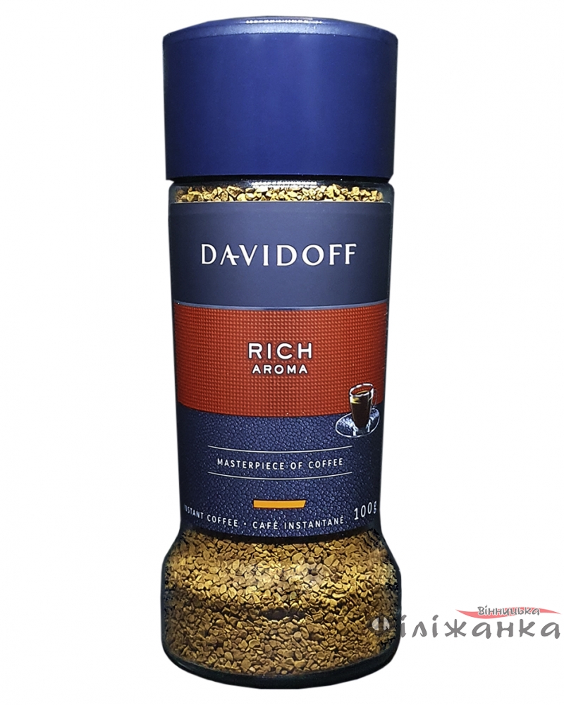 Кава Davidoff Rich Aroma розчинна 100 г в скляній банці (367)