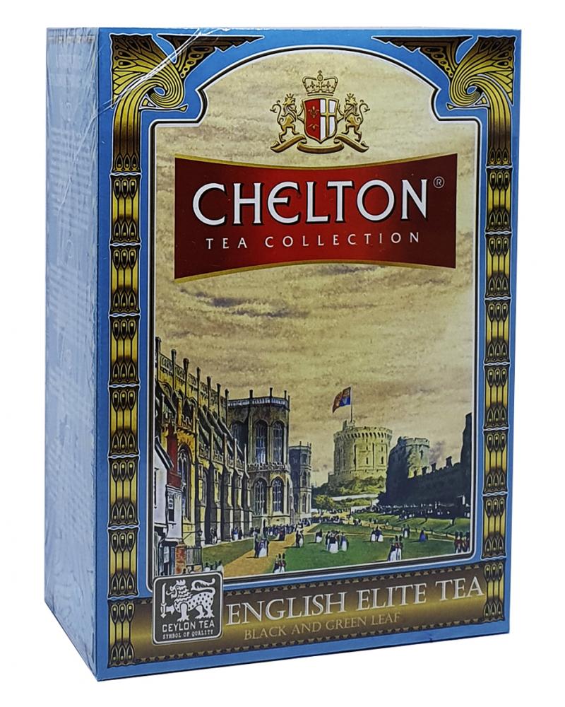 Чай Chelton Елітний чорно-зелений з бергамотом 100 г (52630)