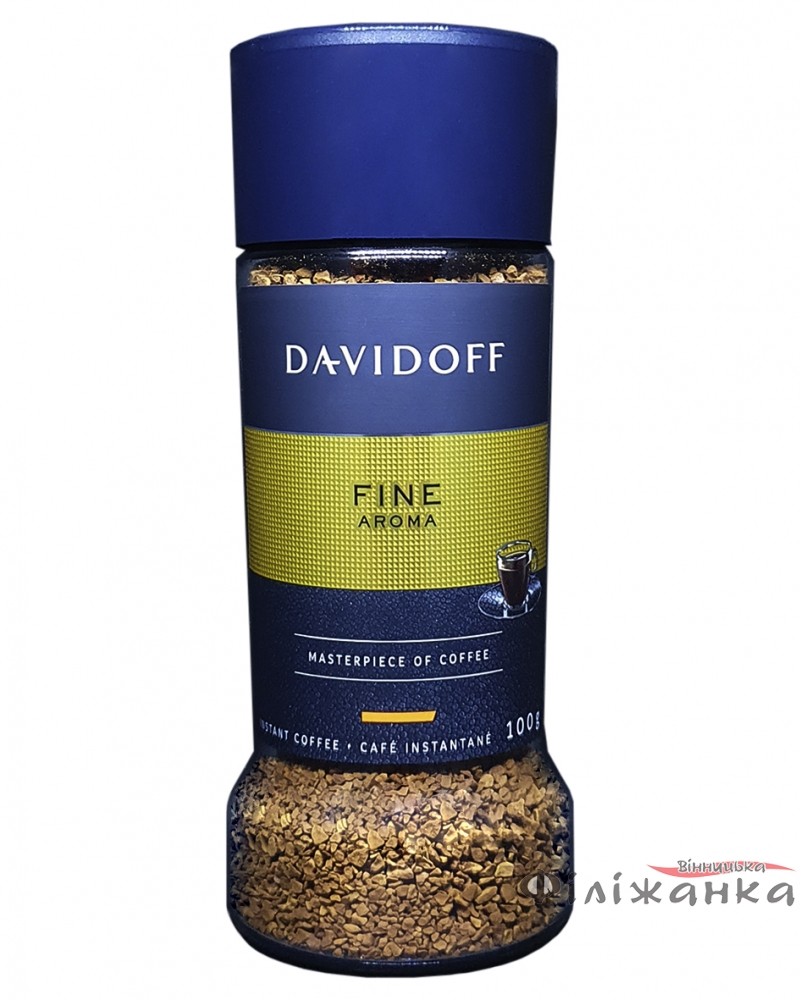 Кофе Davidoff Fine Aroma растворимый 100 г в стеклянной банке (368)