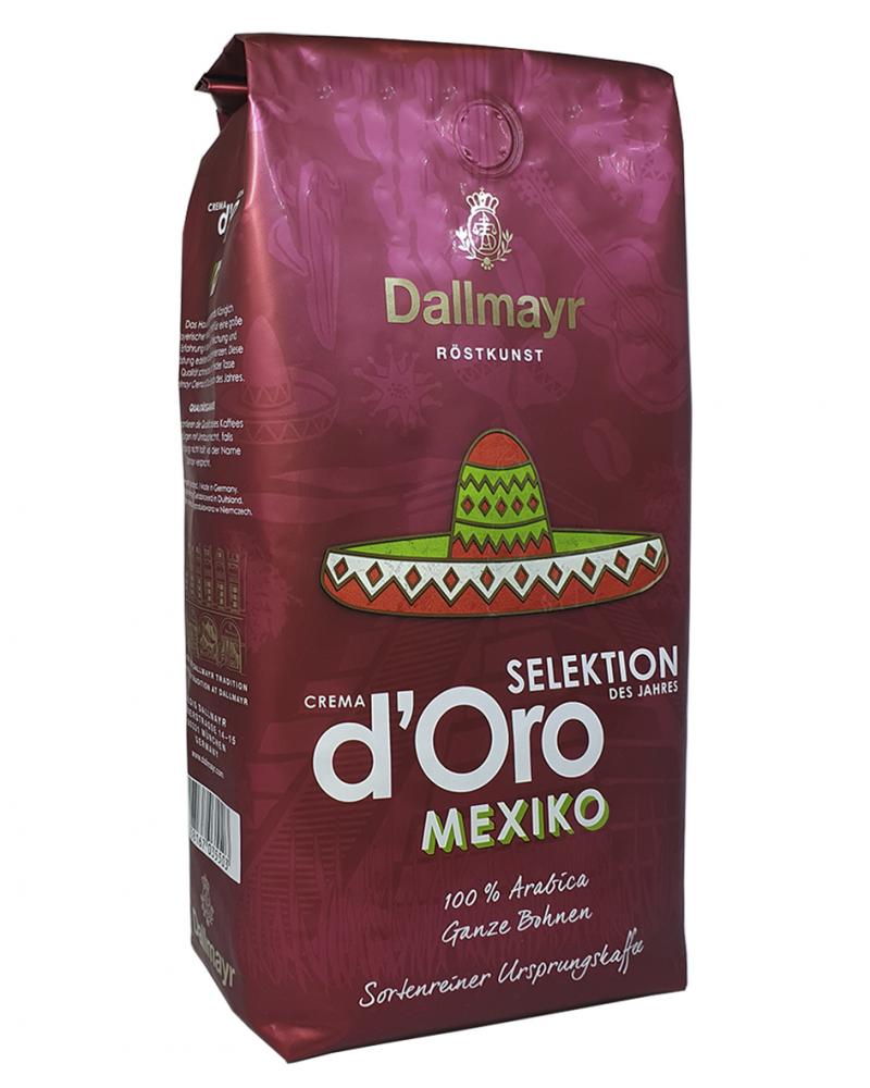 Кофе Dallmayr Crema d'Oro Selektion Mexico в зернах 1 кг (54479)
