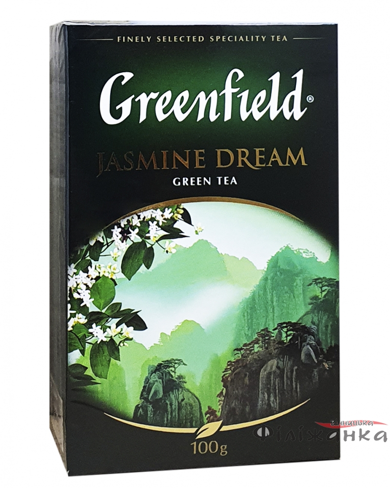 Чай Greenfield Jasmine Dream зелений з жасмином 100 г (703)