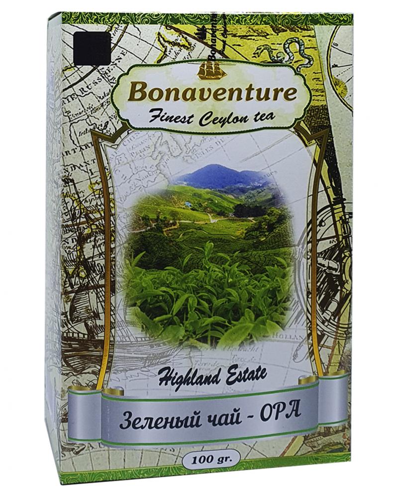 Чай Bonaventure Highland Estate зелений OPA 100 г (54726)