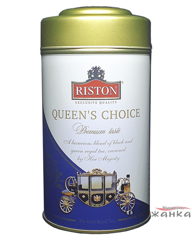 Чай черный c зеленым с ароматом клубники Riston Queen`s Choice 100 г (54760)