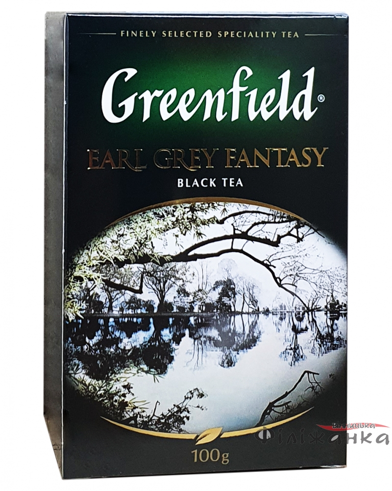 Чай чорний з цедрою цитрусових і ароматом бергамота Greenfield  Earl Grey Fantasy 100 г  (698)