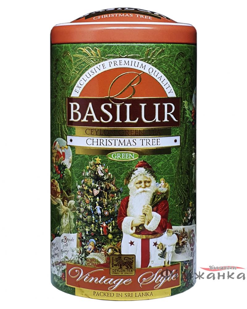 Чай зелений Basilur Різдвяна ялинка 100 г Ж/Б (55497)