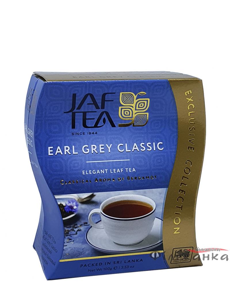Чай Jaf Tea Earl Grey classic чорний з ароматом бергамота 100 г (1190)