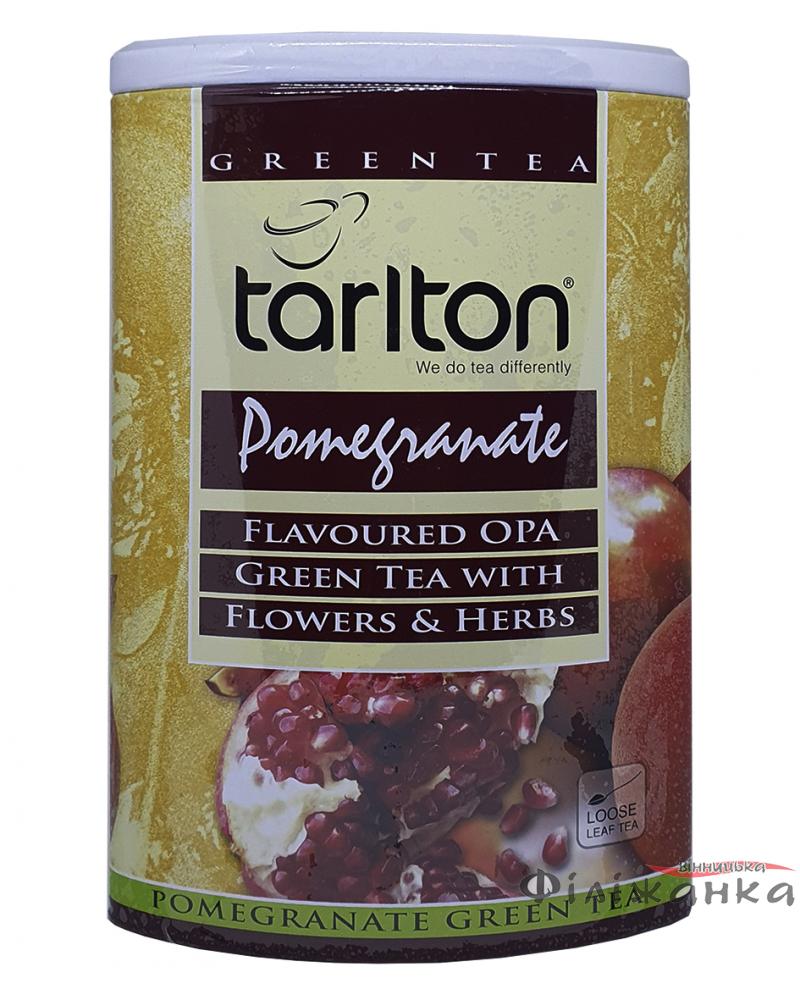 Чай зеленый Tarlton Green tea Гранат ж/б 200 г (55107)