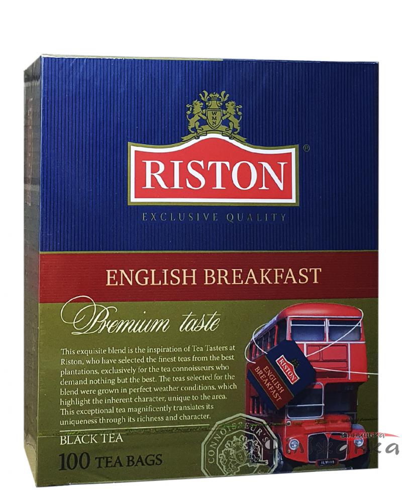 Чай Riston English Breakfast черный 100 шт х 2 г (55460)