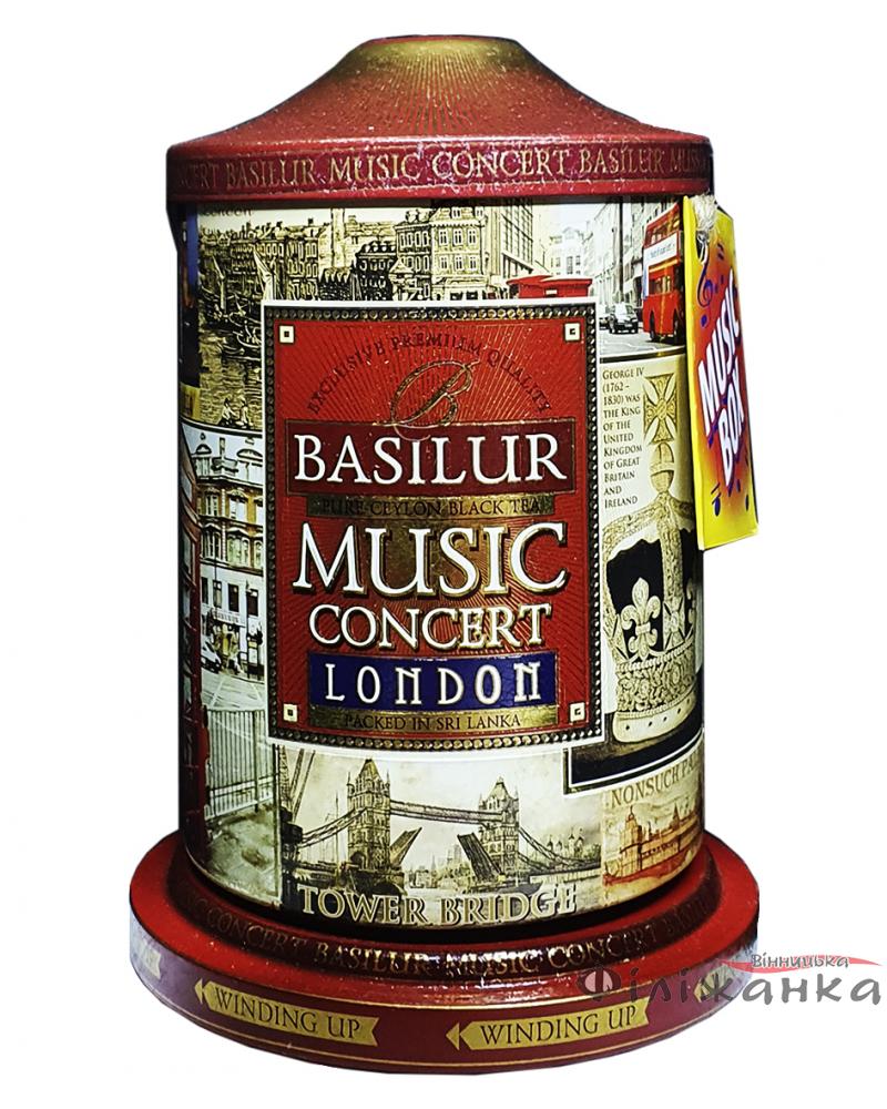 Чай Basilur чорний  Музична скринька "Лондон" 100 г (55501)